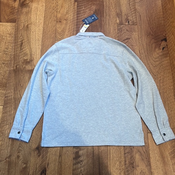 NWT Tommy Bahama Men’s Grey Heather Las Arias Polo Size M - Picture 3 of 6